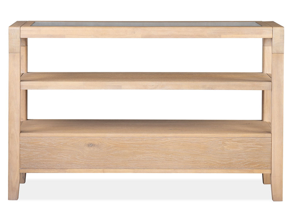 Somerset - Open Buffet - Butternut and Omari Natural Magnussen Furniture
