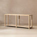 Milo - Console Table With Lower Shelf - Natural Jennifer Taylor Home