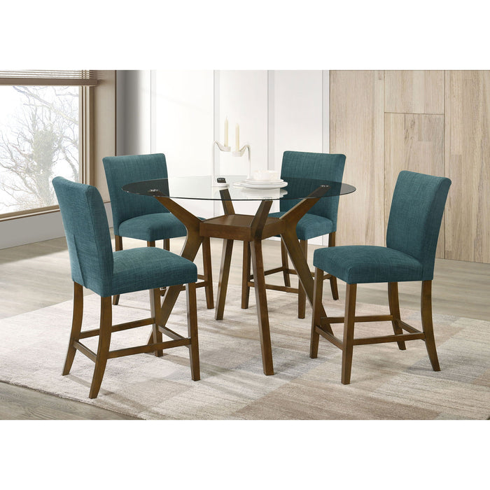 Flynn - 5 Piece Counter Height Dining Set Furniture Max