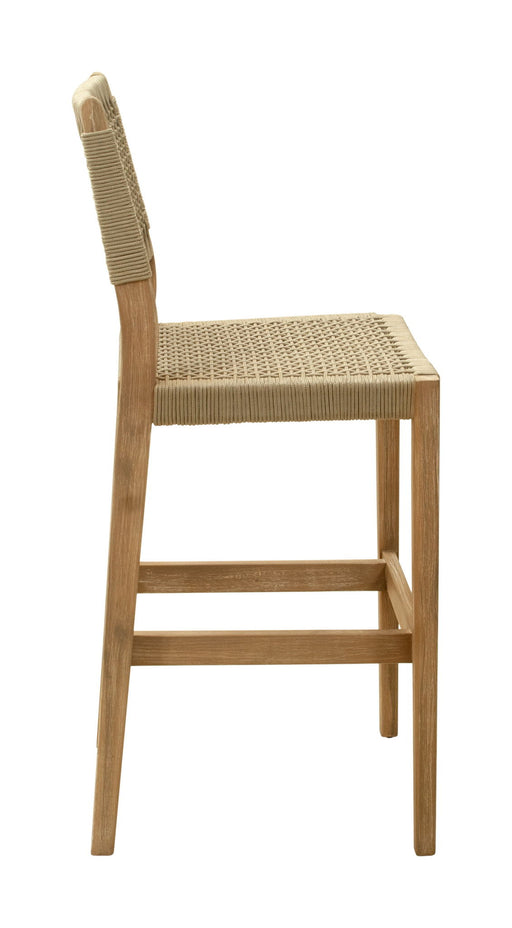 Corde - Outdoor Barstool - Beige Zuo Modern