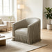 Isle - Swivel Chair With Fringe Accent Home Essentials