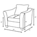 Alcazar - Arm Accent Chair - Gray Furniture Max