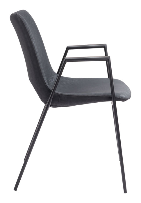 Desi - Dining Chair With Black Legs (Set of 2) Zuo Modern