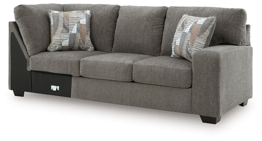 Clarington - RAF Sofa With Corner Wedge - Greystone Signature Design by Ashley®
