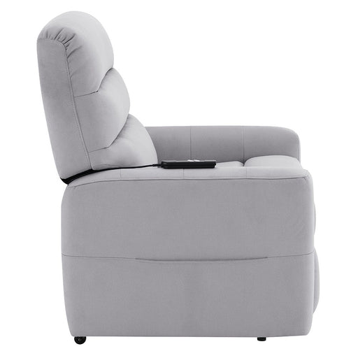 Freddie - Power Motion Recliner With Lift - Gray ACME