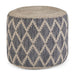 Edgeley - Handcrafted Round Pouf Simpli-Home
