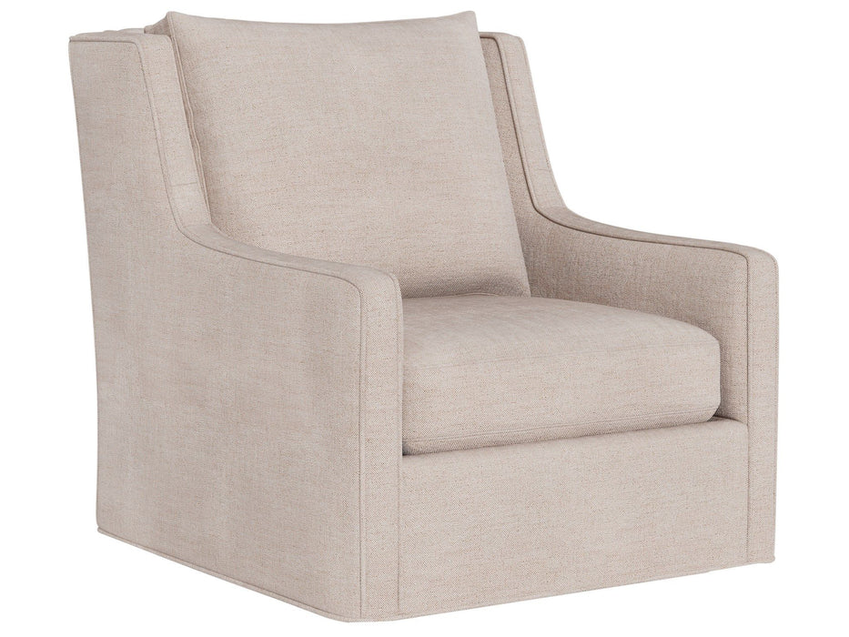 Hudson - Petite Swivel Glider, Special Order - Beige Universal Furniture