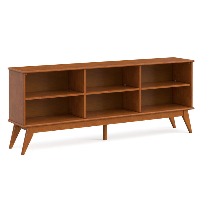 Draper - Handcrafted Low Bookcase Simpli-Home