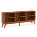 Draper - Handcrafted Low Bookcase Simpli-Home