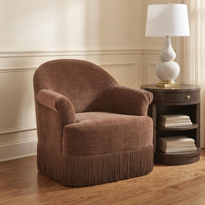 Jeanwell - Swivel Accent Chair - Clay Signature Design by Ashley®