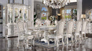 Vendome - 30" Dining Table With Pedestal Base - Antique Pearl ACME