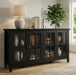 Artisan - Handcrafted Wide 4 Door Storage Cabinet Simpli-Home