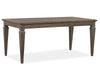 Lancaster - Rectangular Dining Table - Dovetail Gray Magnussen Furniture