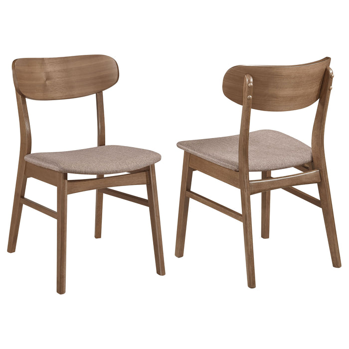 Whisten - Dining Side Chair (Set of 2) - Walnut Furniture Max