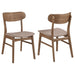 Whisten - Dining Side Chair (Set of 2) - Walnut Furniture Max