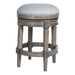 Rustic Elegance Backless Swivel Stool Home Essentials