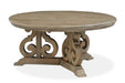 Tinley Park - Round Cocktail Table - Dove Tail Gray Magnussen Furniture
