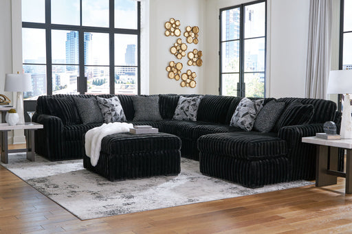 Midnight-Madness - 5 Piece Sectional Set Signature Design by Ashley®