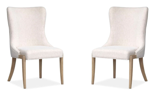 Sunset Cove - Upholstered Host Chair (Set of 2) - Sanibel Brown Magnussen Furniture