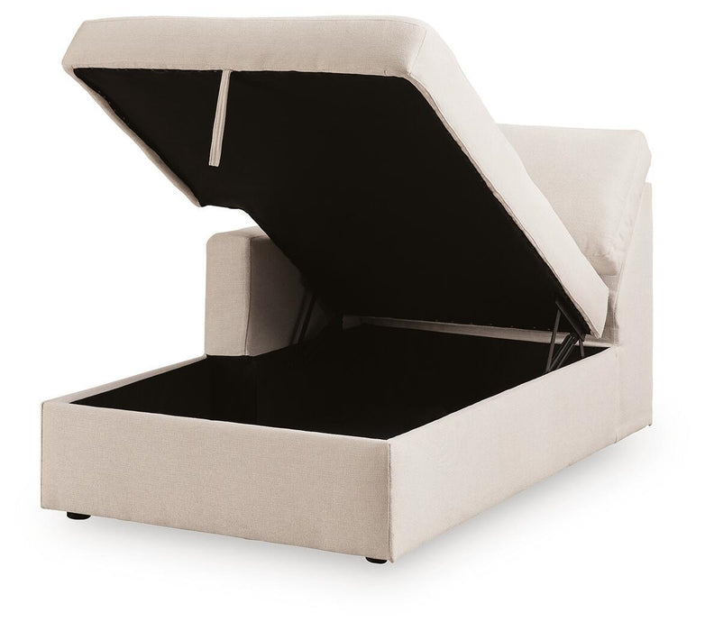 Modmax - LAF Corner Chaise With Storage - Oyster Signature Design by Ashley®