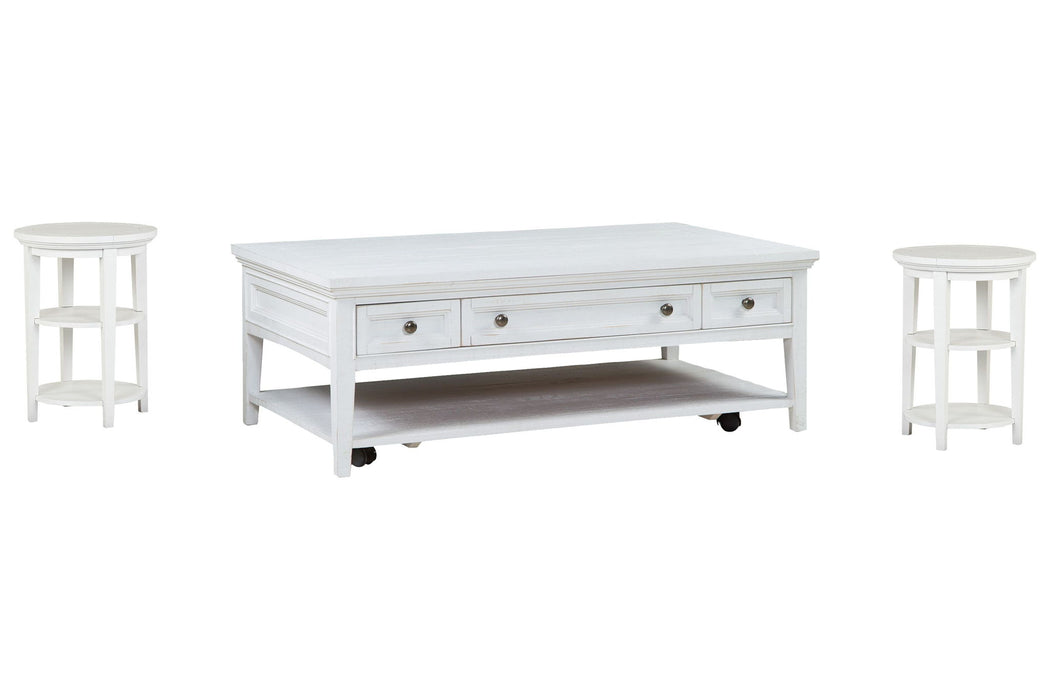 Heron Cove - Rectangular Cocktail Table Set Magnussen Furniture