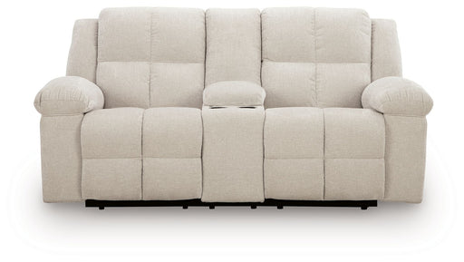 Orlen - Double Reclining Loveseat With Console - Winter Benchcraft®