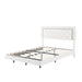 Platform Bed Frame With Adjustable Upholstered Headboard, RGB LED Lights, No Box Spring Needed Home Essentials