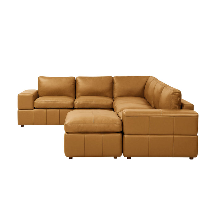 Large Square Arms Modular Sectional Home Essentials
