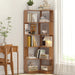 L-Shaped Corner Bookshelf Home Essentials