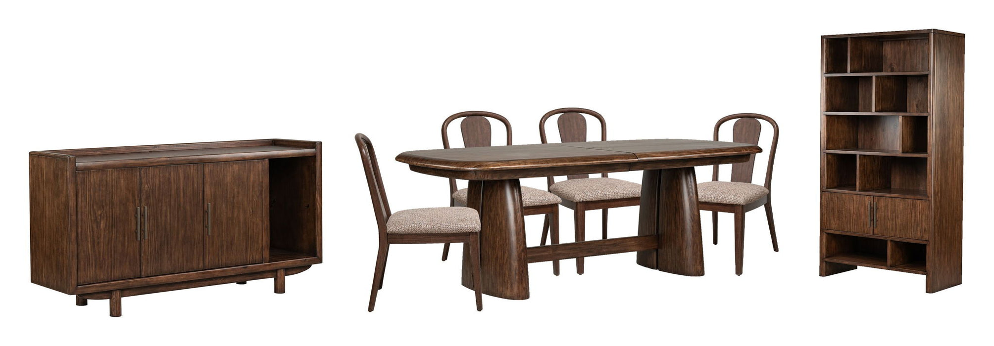 Belville - Extendable Trestle Dining Table Set Magnussen Furniture