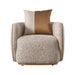 Gineverra - Accent Chair - Biscotti / Ivory Gold Michael Amini