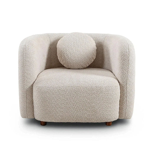 Japandi Style Accent Square Chair Home Essentials