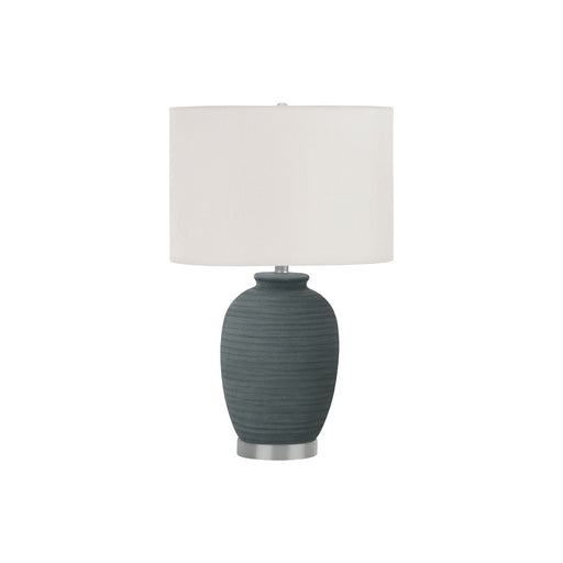 Lighting, Table Lamp, Ceramic, Contemporary - Blue 8th Street