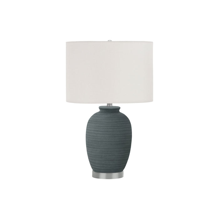 Lighting, Table Lamp, Ceramic, Contemporary - Blue 8th Street