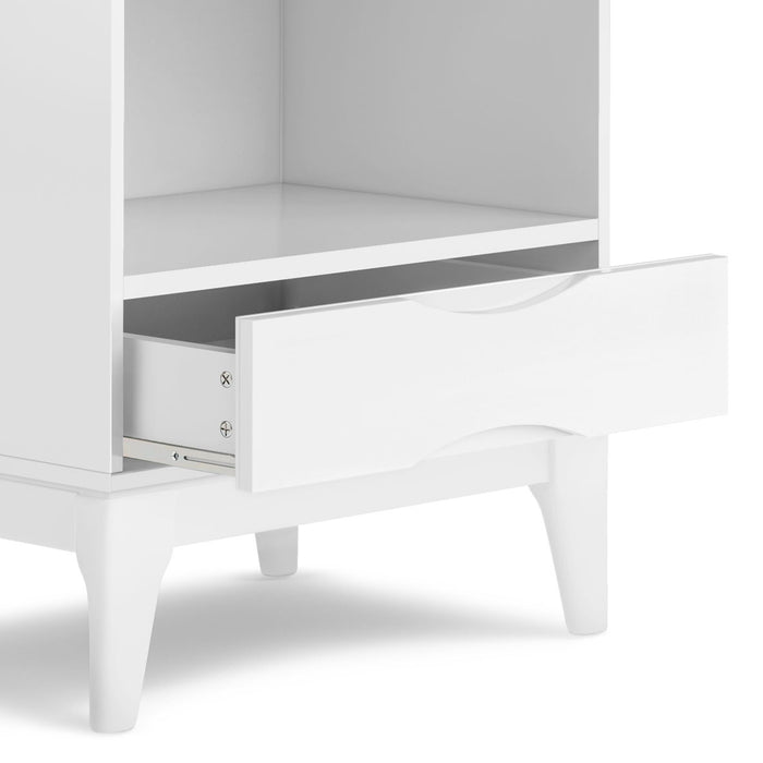 Harper - Bookcase With Storage - White