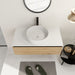 Wall Mounted Bathroom Vanity With Art Sink & 1 Soft Close Drawer Home Essentials