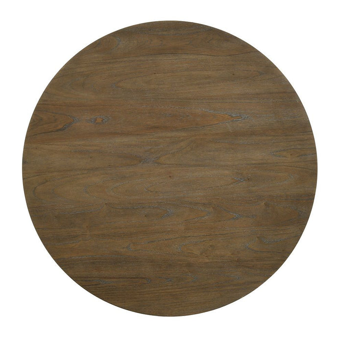 Cillin - Round Dining Table - Walnut & Antique White