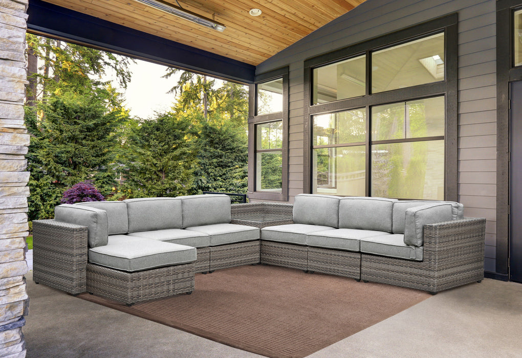 Weather - Resistant Sectional - Stain And Fade Resistant, Removable Cushions - Outdoor Comfort, Indoor Looks