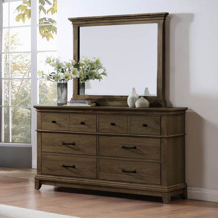Sunstone - Mirror - Walnut New Classic