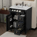 Freestanding Bathroom Vanity With Sink, 3 Drawers & Flip-Out Drawer Hearth and Haven