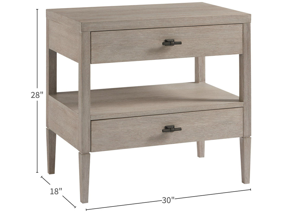 Midtown - Nightstand - Light Brown