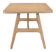 Rovina - Dining Table - Natural Zuo Modern