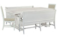 Heron Cove - Extendable Trestle Dining Table Set Magnussen Furniture