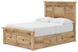 Makidern - Panel Storage Bed With 2 Under Bed Storage Units Signature Design by Ashley®