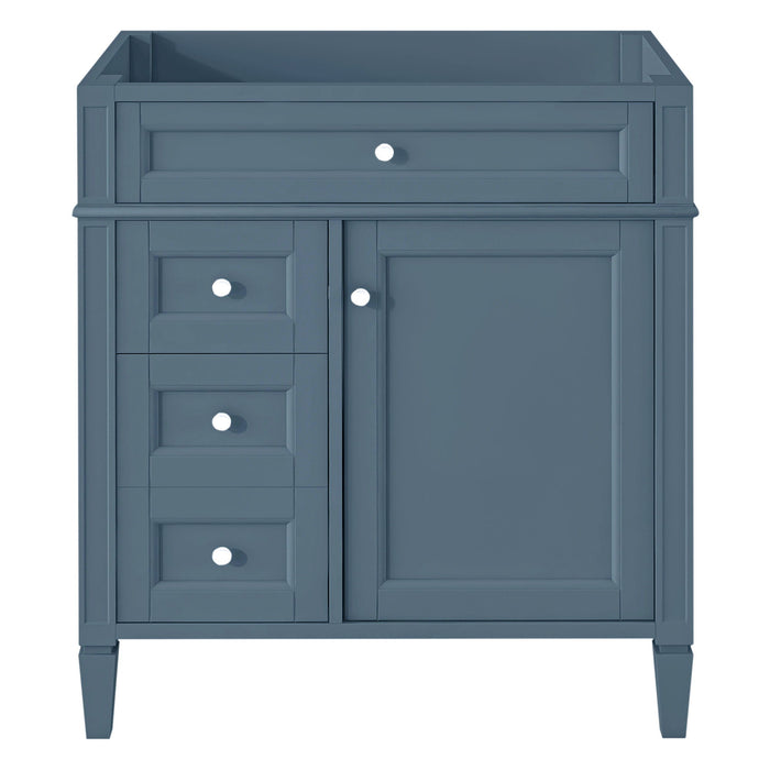 Bathroom Vanity With 2 Drawers And Tip-Out Drawer, Storage Cabinet Hearth and Haven