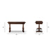 Whitmore - Writing Desk - Brown Jennifer Taylor Home