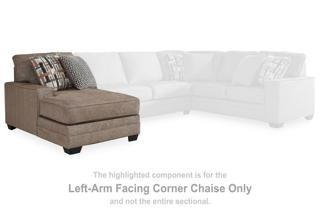 Cannonbrook - Laf Corner Chaise - Nutmeg
