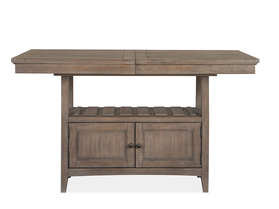 Paxton Place - Extendable Counter Height Dining Table Set Magnussen Furniture