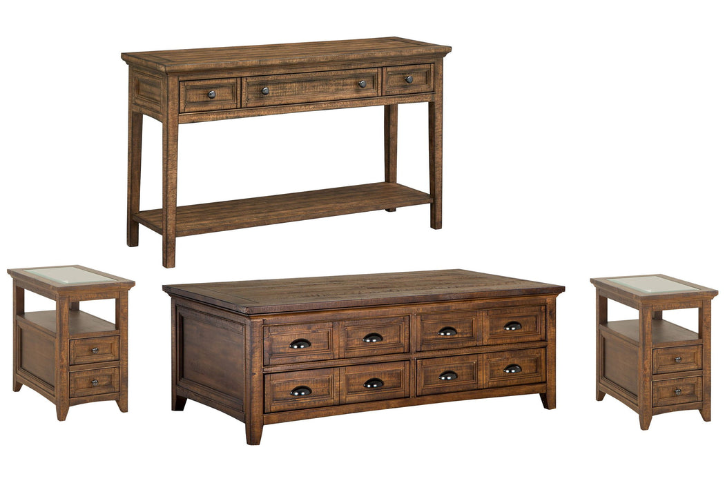 Bay Creek - Lift Top Storage Cocktail Table Set Magnussen Furniture
