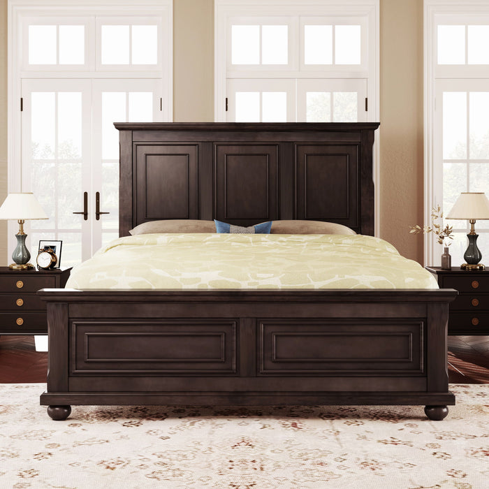 Vintage Tall Headboard Bed Hearth and Haven